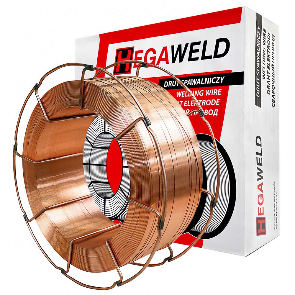 Drut spawalniczy w rolce HEGAWELD SG2 1,0mm - 15kg