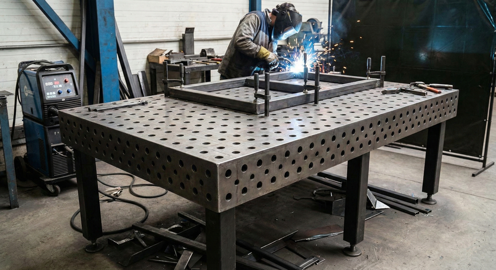 Jak stół spawalniczy przyspiesza pracę o 30%?